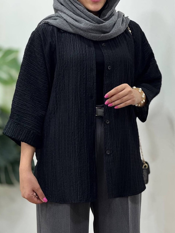 شومیز آستین پاکتی کد ۶۰۸۳