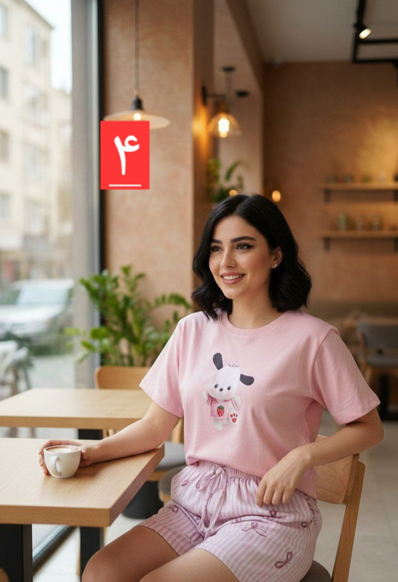 ست تیشرت و شورتک شیکو کد ۶۰۷۸